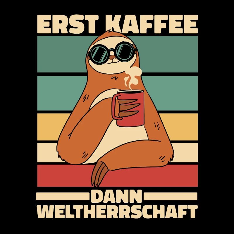 Faultier Kaffee