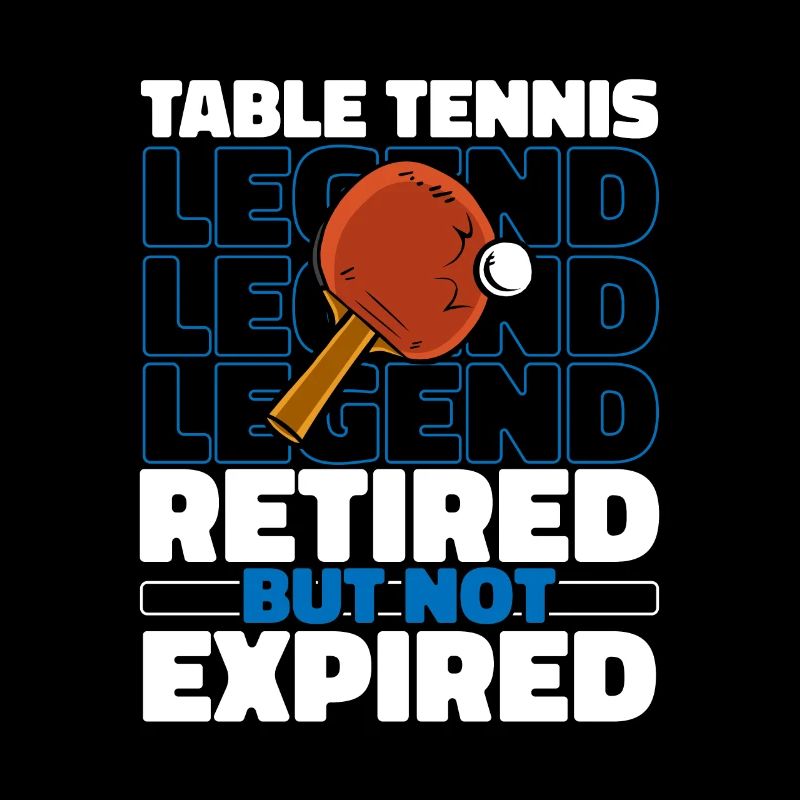 Tennis de table Ping-pong à la retraite