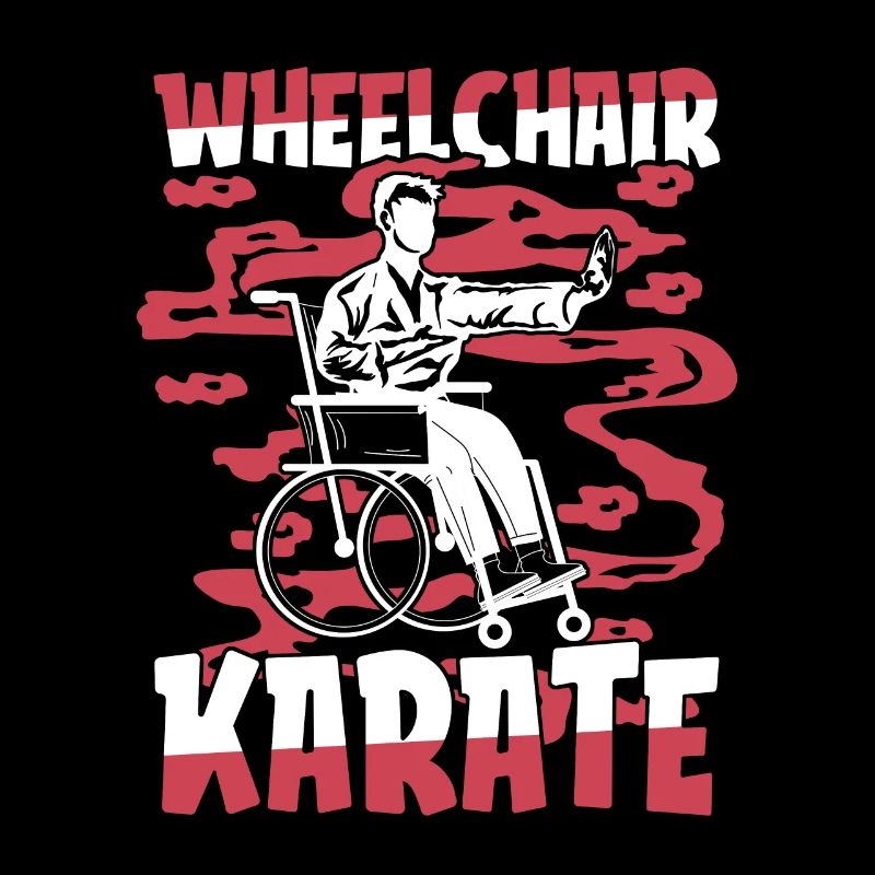 Karate Rollstuhl