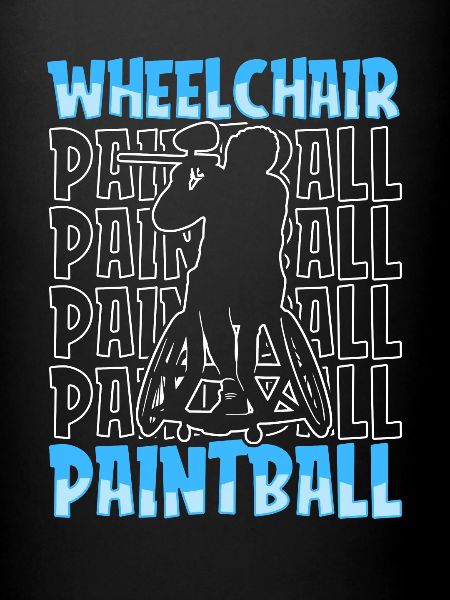 Fauteuil roulant de paintball
