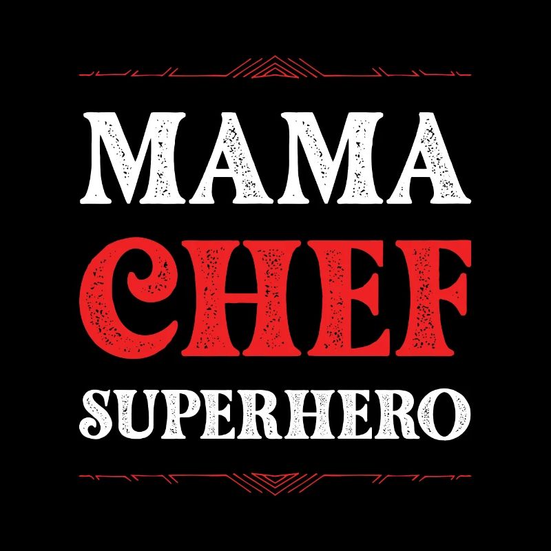 Mama Chef Superheld Mutter