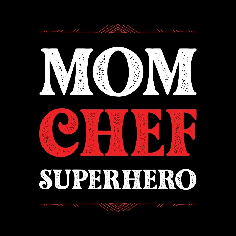 Mom Chef Superheld Mama