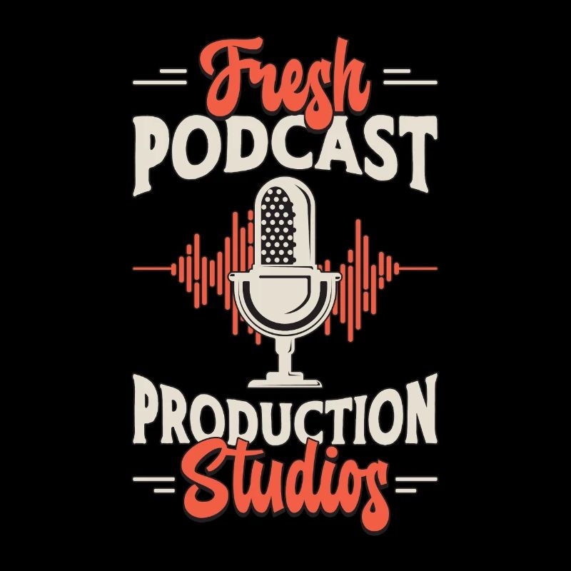 Podcasting Microphone de production de podcast frais