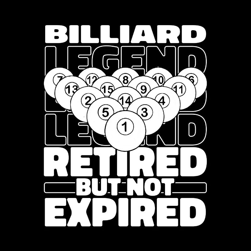 Billard à la retraite