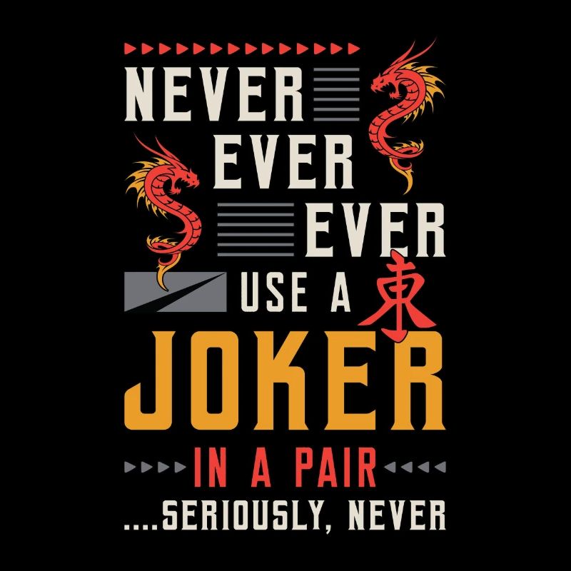 Mahjong n’utilise jamais de tuiles de Mahjong Joker