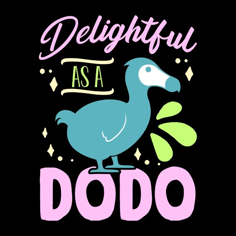 Dodo Bird Delightful As A Dodo Flightless Birds