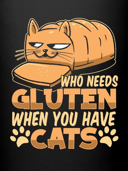 Chat sans gluten