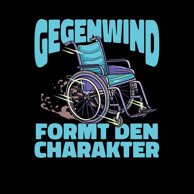 Rollstuhl Rollstuhlfahrer Witzig