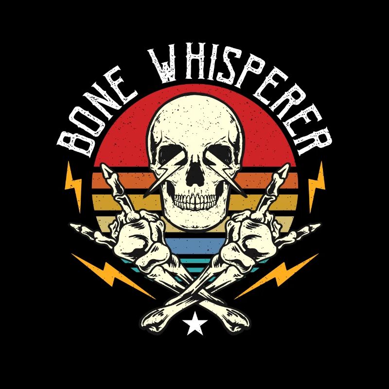 Anthropology Bone Whisperer Retro Archaeologist