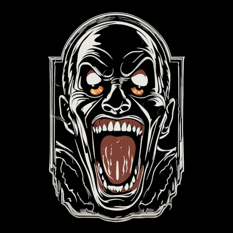 Spooky Halloween design, Funny ghost outfit