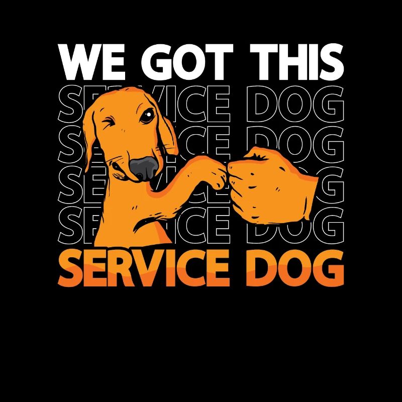 Dresseur de chiens d’assistance Nous avons ce propriétaire de chien d’assistance