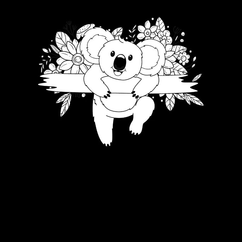 Koalabär Blumen