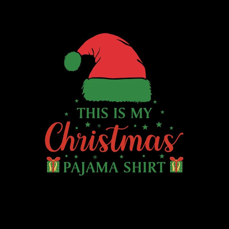 C’est ma chemise de pyjama de Noël hommes femmes