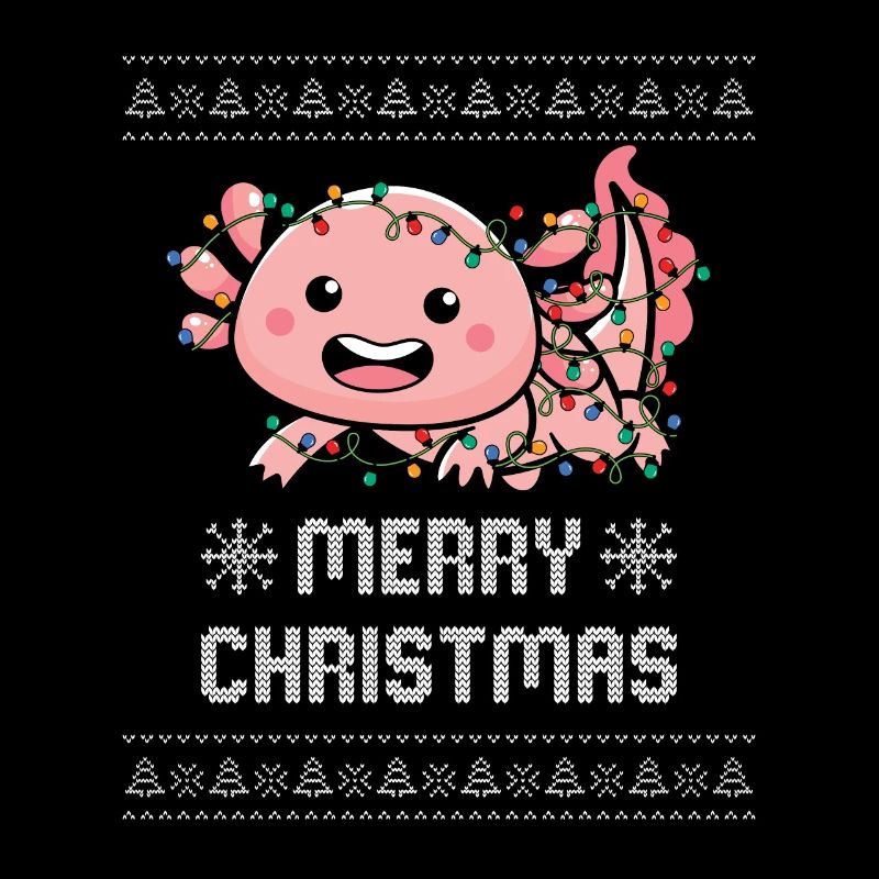 Tenue de Noël Axolotl Lovers pour Noël