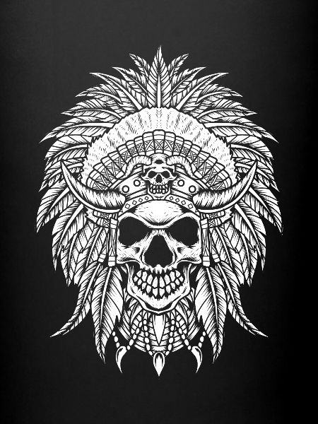 Indigenous Skull Skull