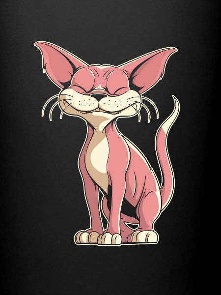 Chat Sphynx Drôle