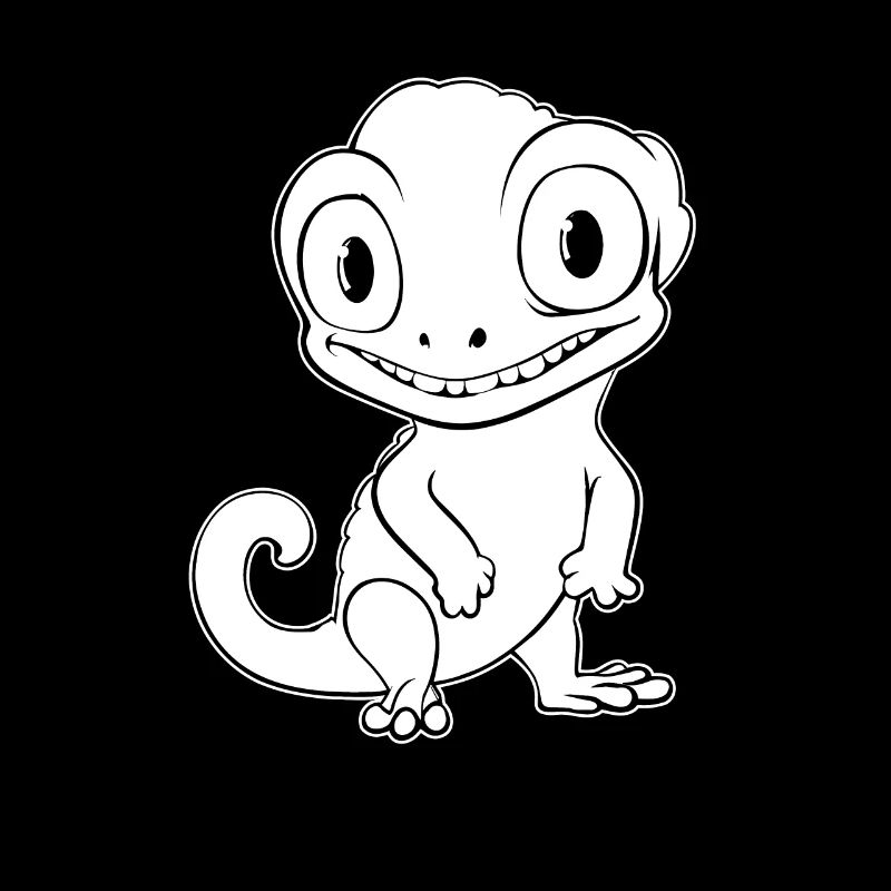 Caméléon Caméléon Sourire Caméléon