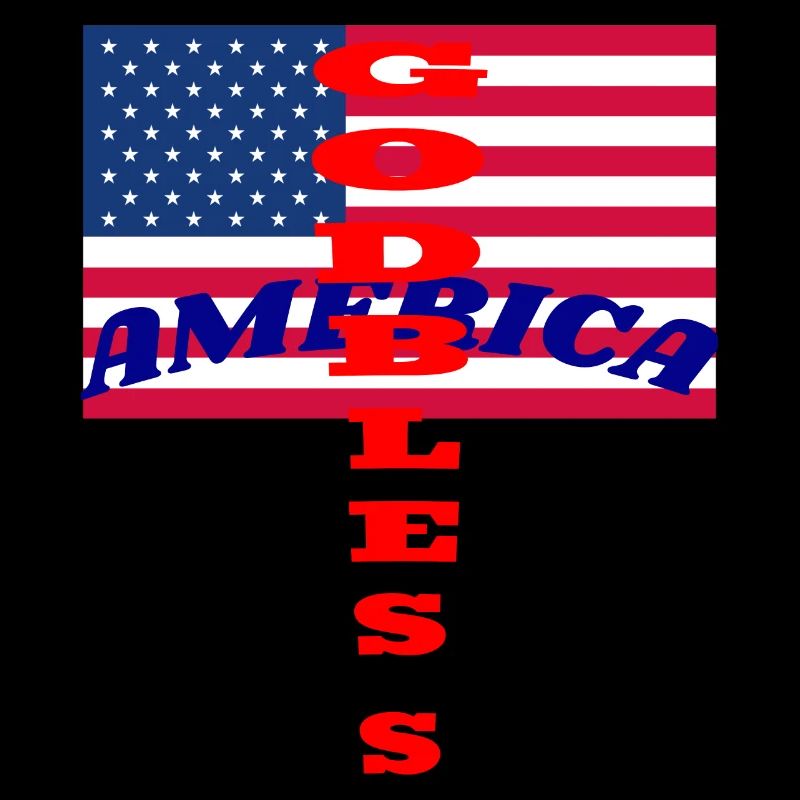 God Bless America et Drapeau.