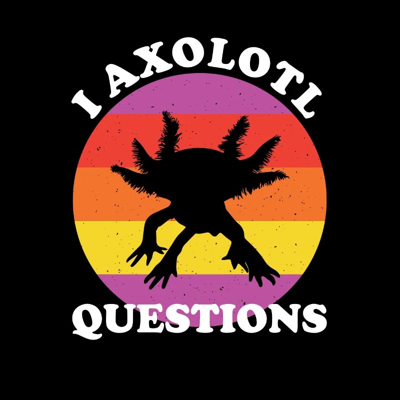Cute Axolotl Funny Mexican Salamander Lover Tee