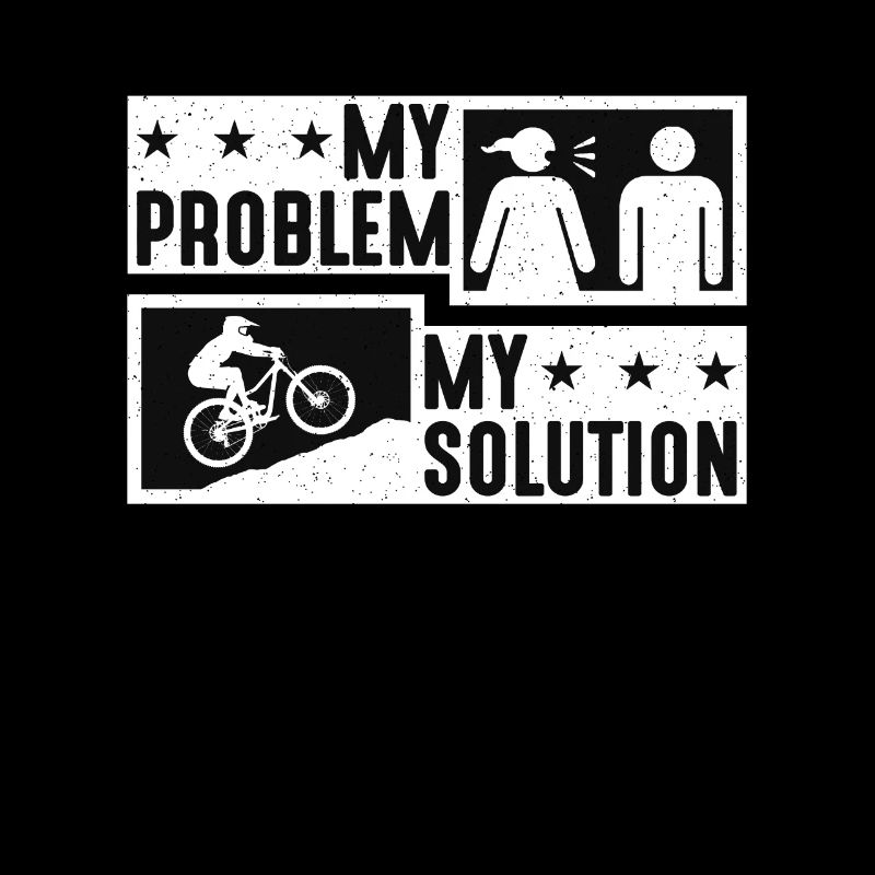 Mountain Biker My Problem My Pictogram Dad Mom