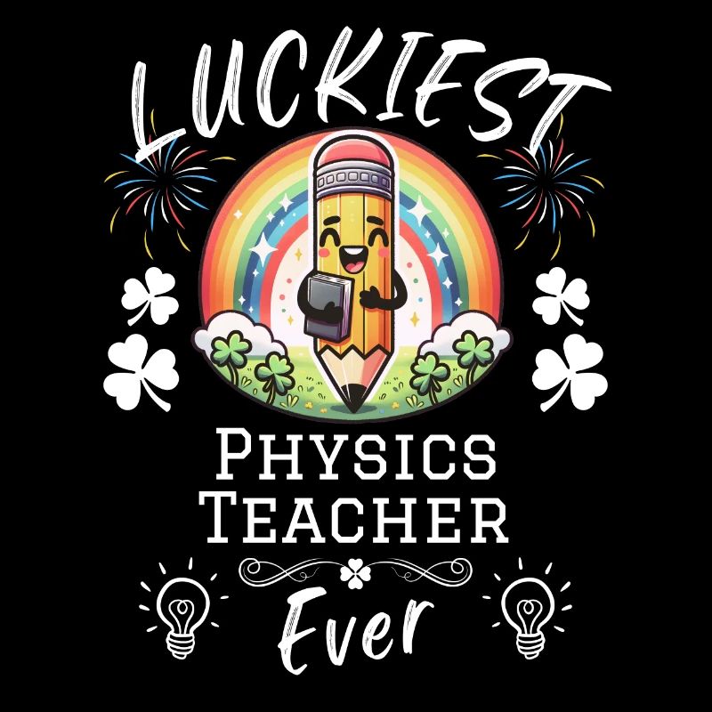 Luckiest Physics Teacher School Science