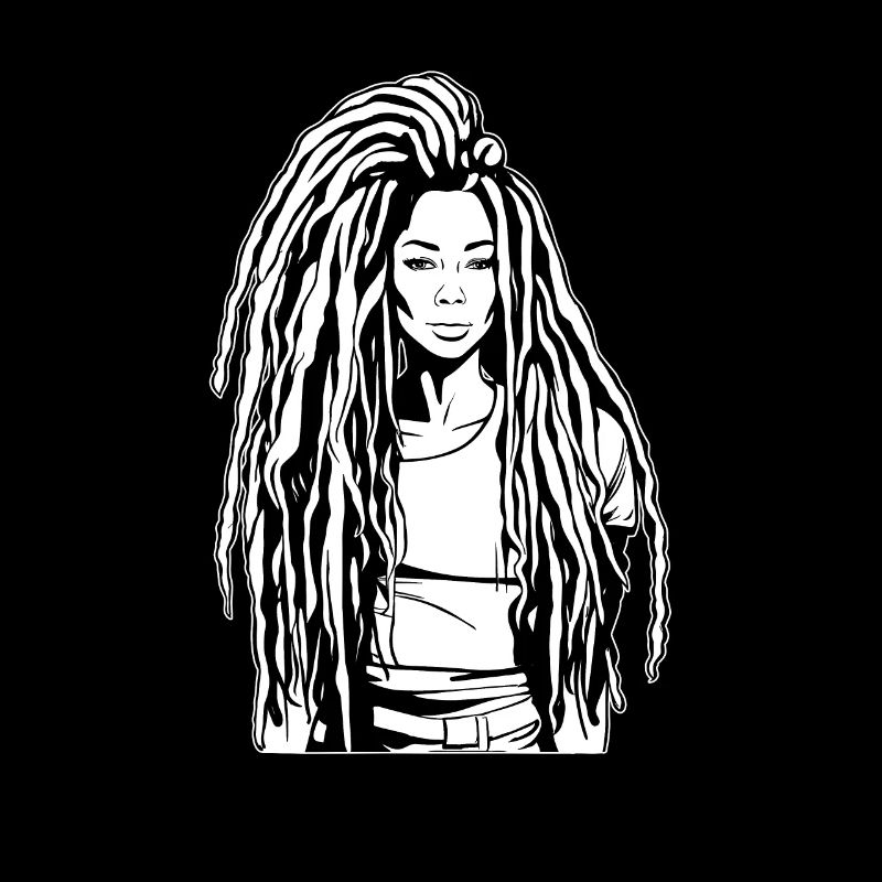 Dreadlocks de cheveux Rasta Dreads