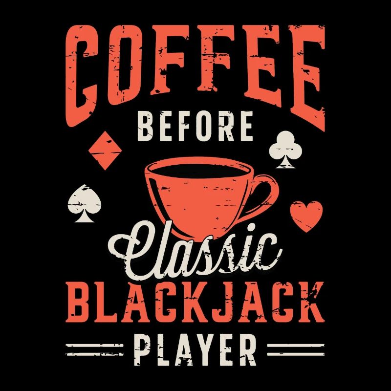 Classic Blackjack Coffee Card Player Coffee Lover