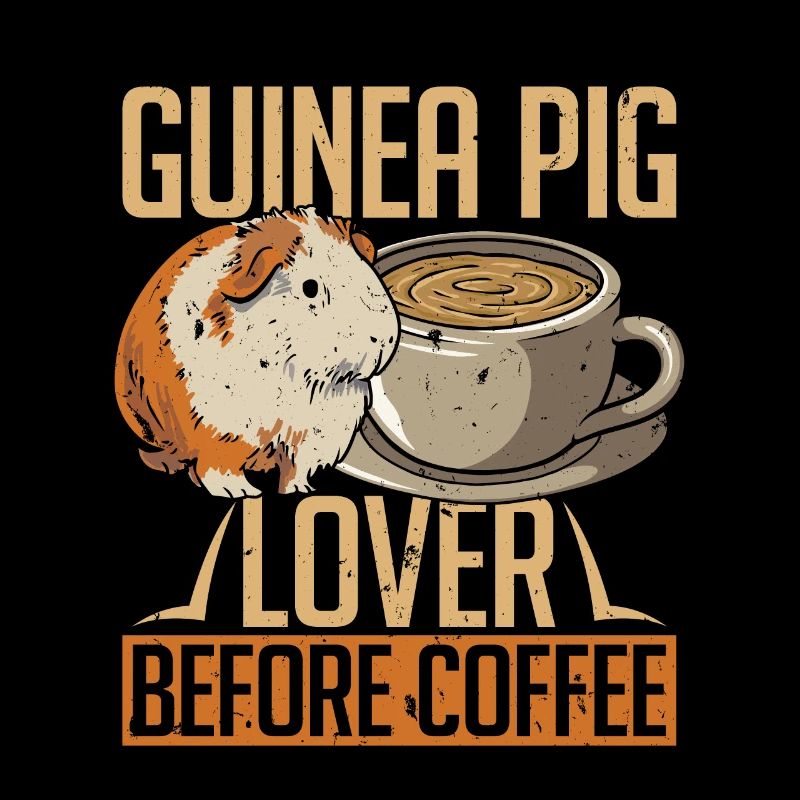 Amateur de cochons d’Inde avant de caresser Zoo Amateur de café