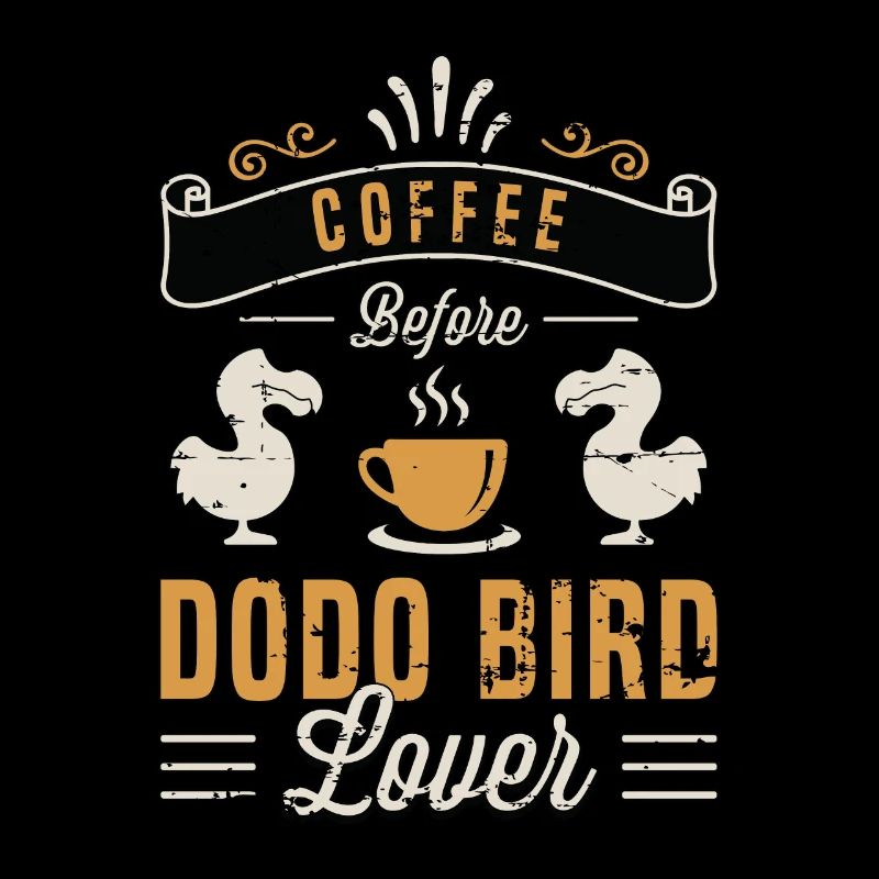 Dodo Bird Lover Café Observation des oiseaux Amateur de café