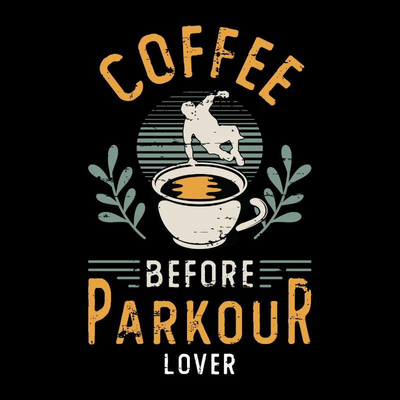 Parkour Lover Café Avant Backflip Coffee Lover