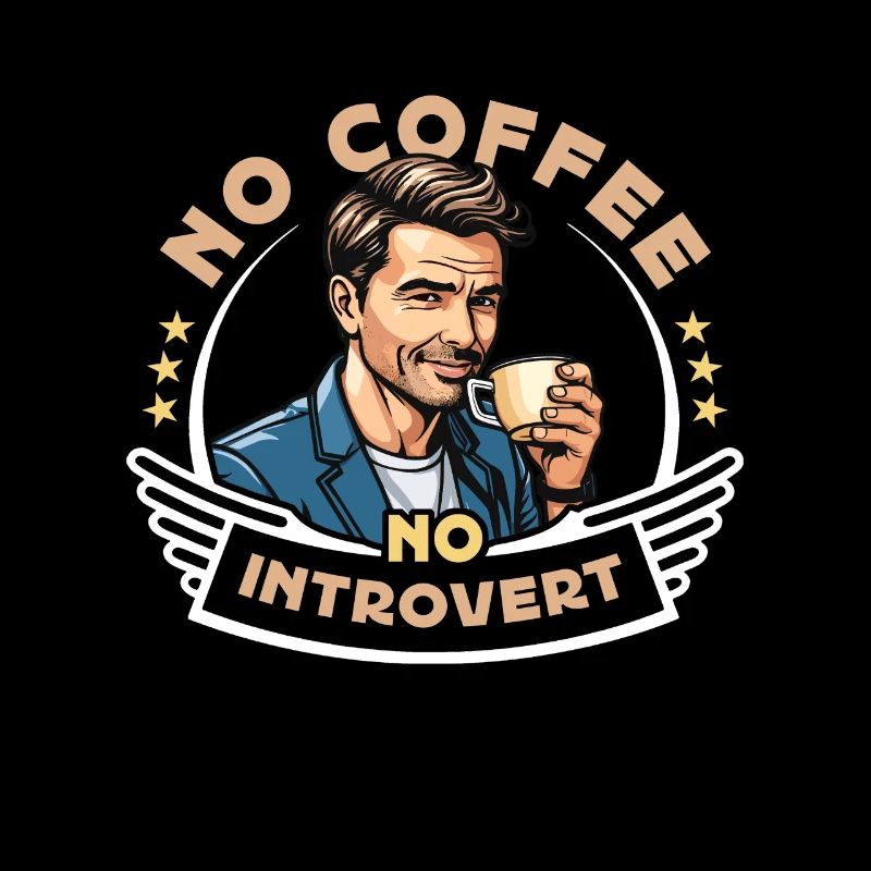 Introvert No Coffee No Introversion Coffee Lover
