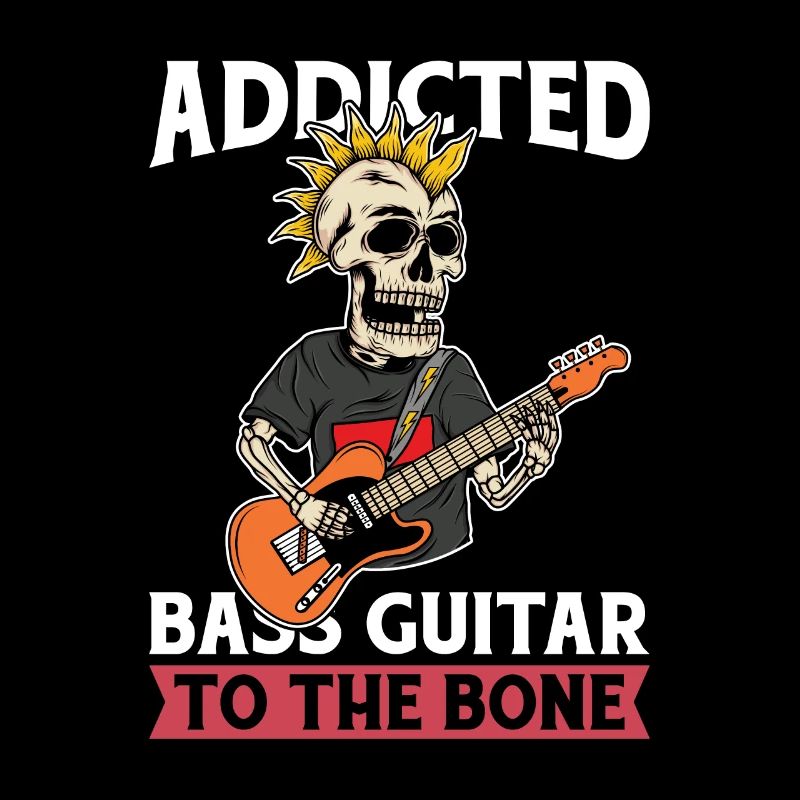 Bassiste, Guitare basse, Basser Skeleton