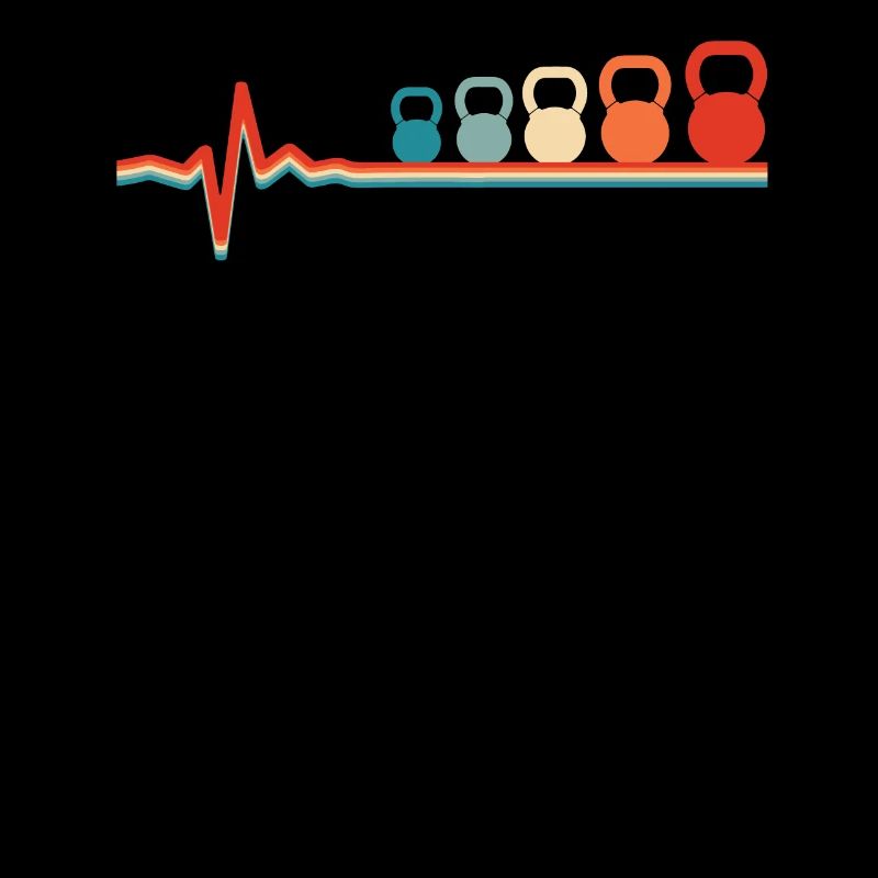 Kettlebell ECG Heartbeat