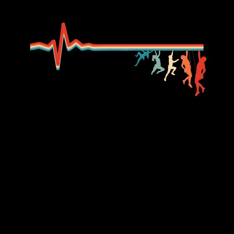 Escalade Climber Ekg Heartbeat