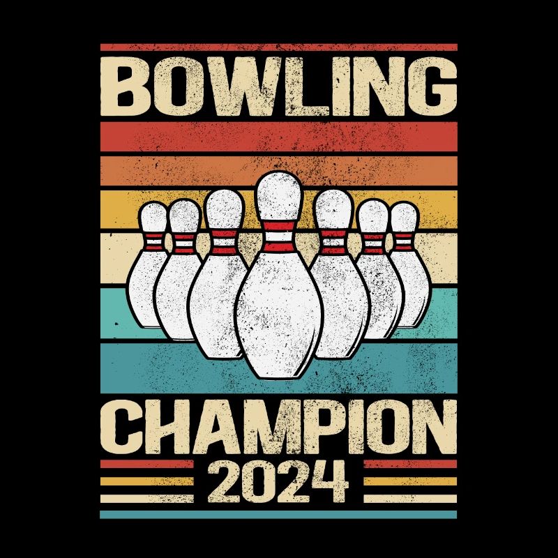 Design for Strike Bowling Champion 2024 - Retro