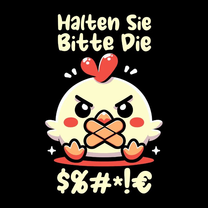 chicken hen please keep your mouth shut