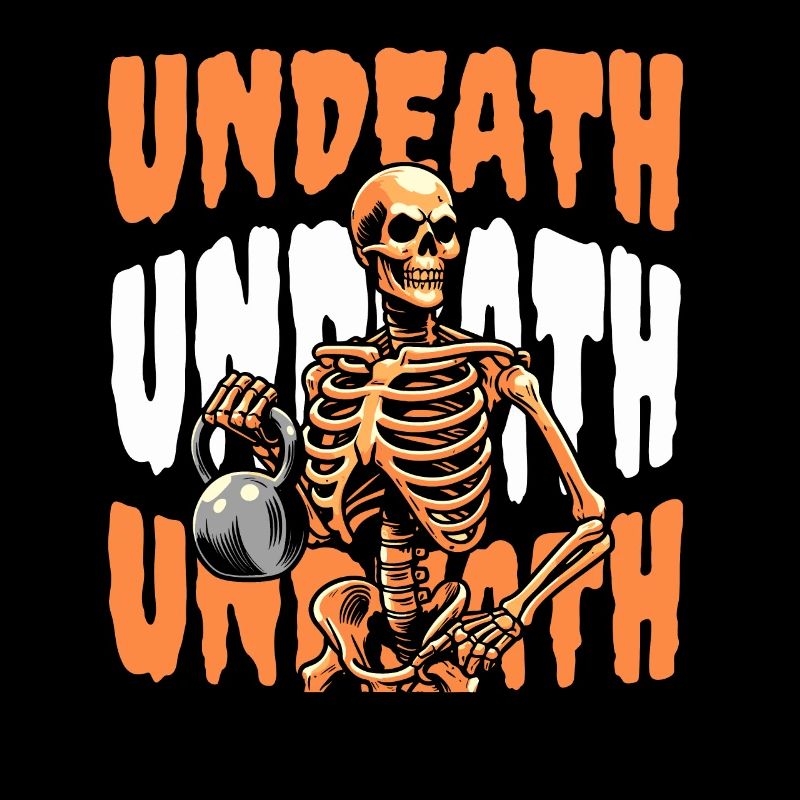 Kettlebell Skeleton Undeath