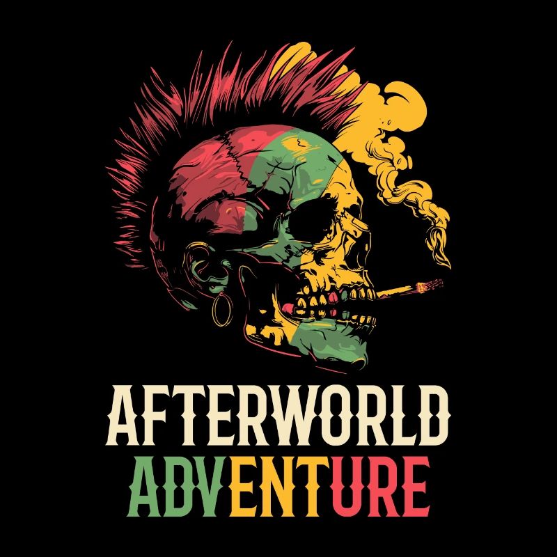 Reggae Skull Afterworld Adventure