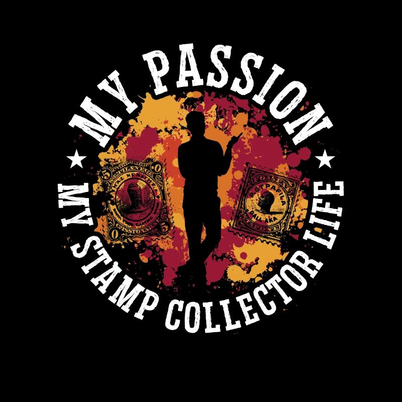 Stamp Collector My Passion My Stamp Collecting