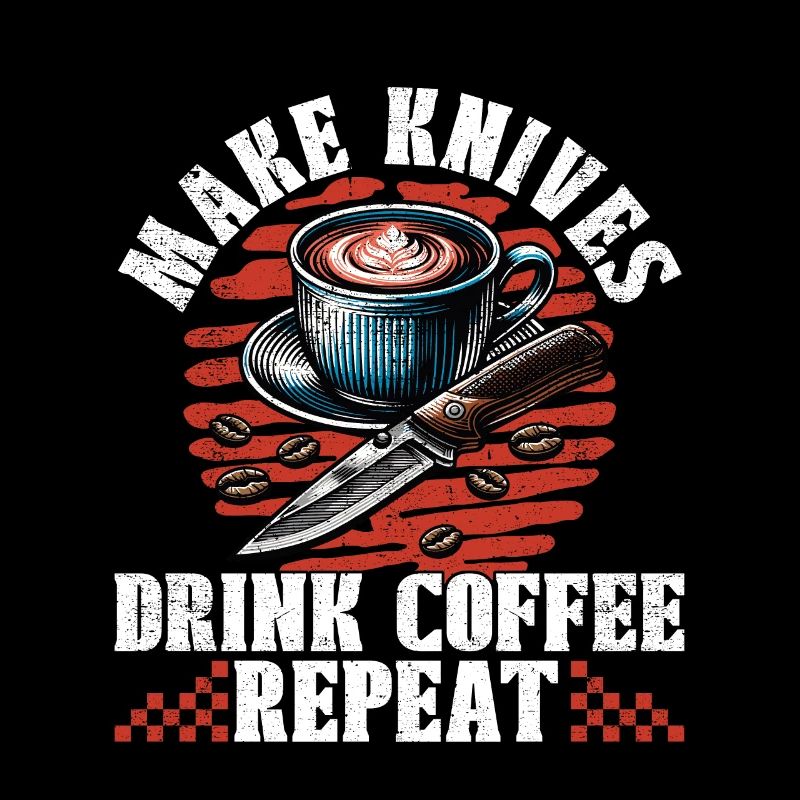 Blade Forging Make Knives Drink Coffee Ironsmith