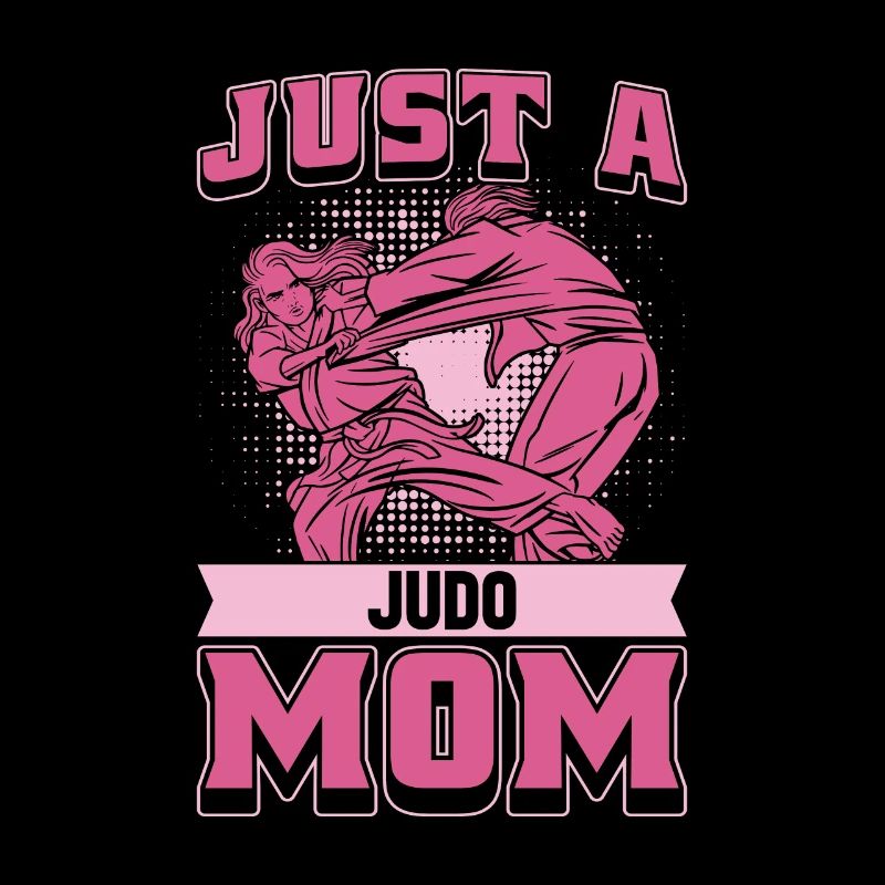 Judoka Mutter Juste une maman de judo