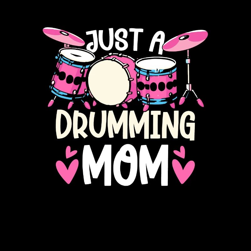 Schlagzeug Drummer Schlagzeuger Mutter