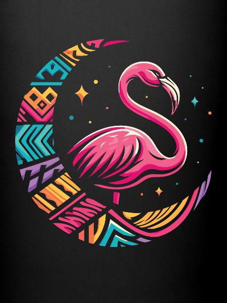 Flamingo Tribal Lune