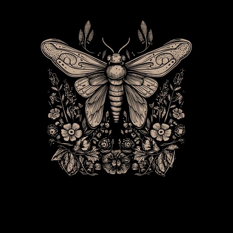 Papillon de nuit Fairycore