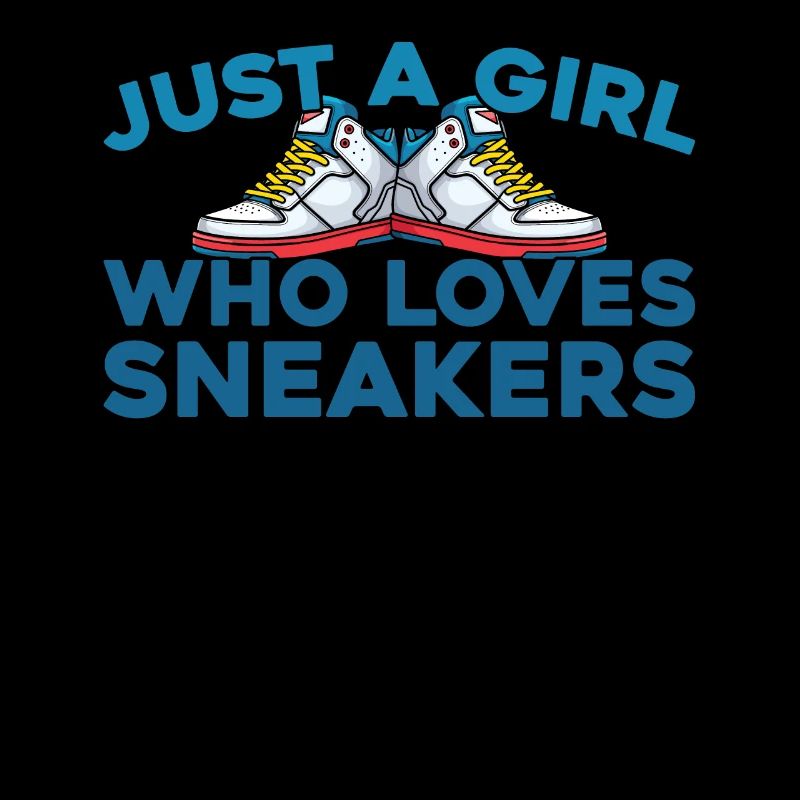 Baskets Juste une fille qui aime les baskets