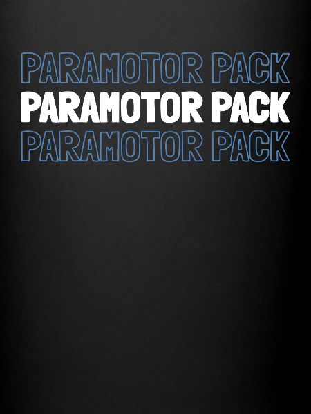 Paramotor paragliding