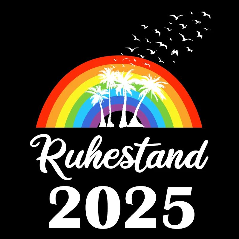 Ruhestand 2025 Rente in 2025 Geschenk Mann cool