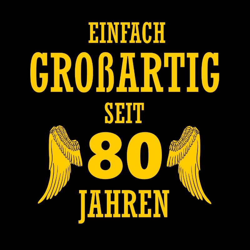 Idéal pour 80 ans 80e anniversaire Cadeau