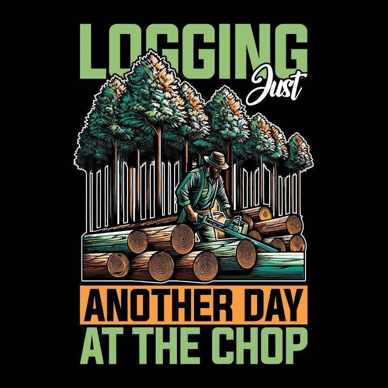 Logging Just Another Day Woodworker Tree Surgeon