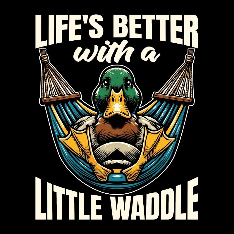 Mallard Duck Life's Better With A Little Waterfowl